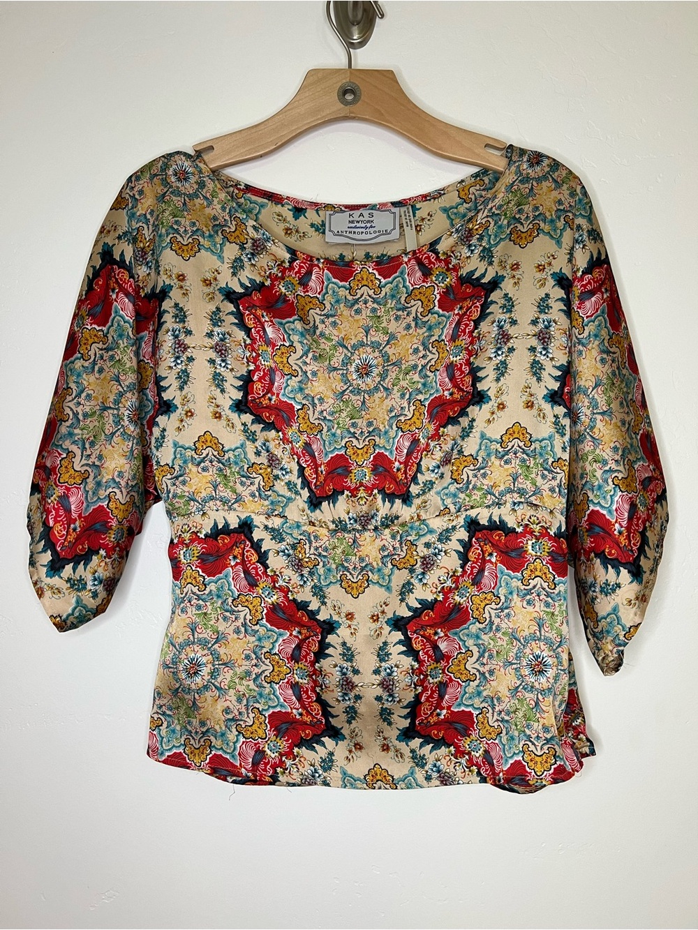 Anthropologie KAS New York Winterstar Blouse